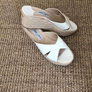Jimmy Choo platform sandals